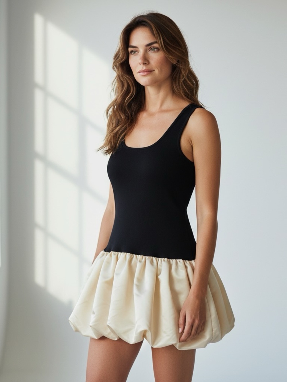 New RACHEL Rachel Roy Black ivory dress size small